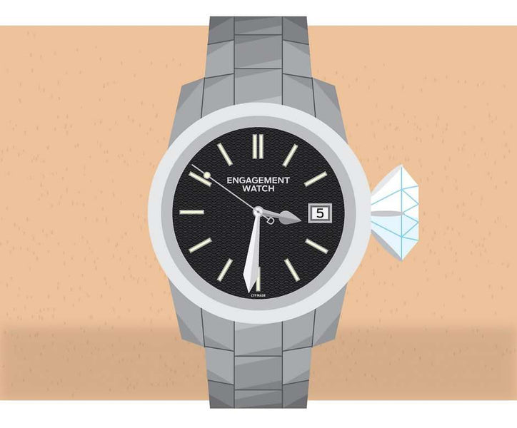 Engagement watches for men: a timely trend