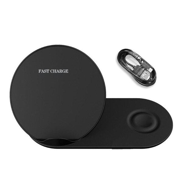 2in1 QI Wireless Charger Stand