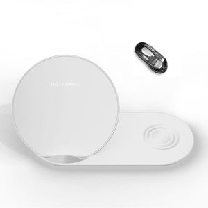 2in1 QI Wireless Charger Stand